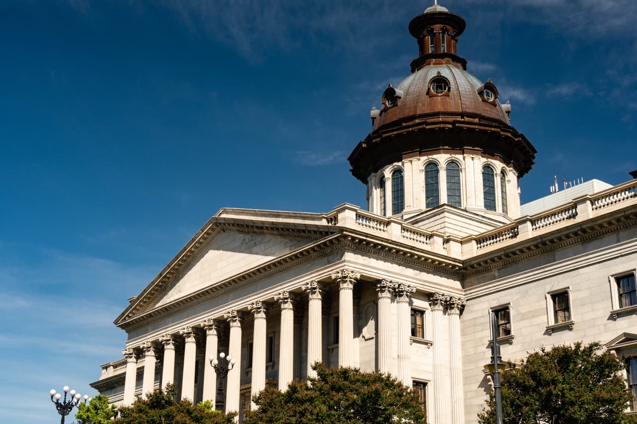 South Carolina Capitol building representing our commitment to the state
