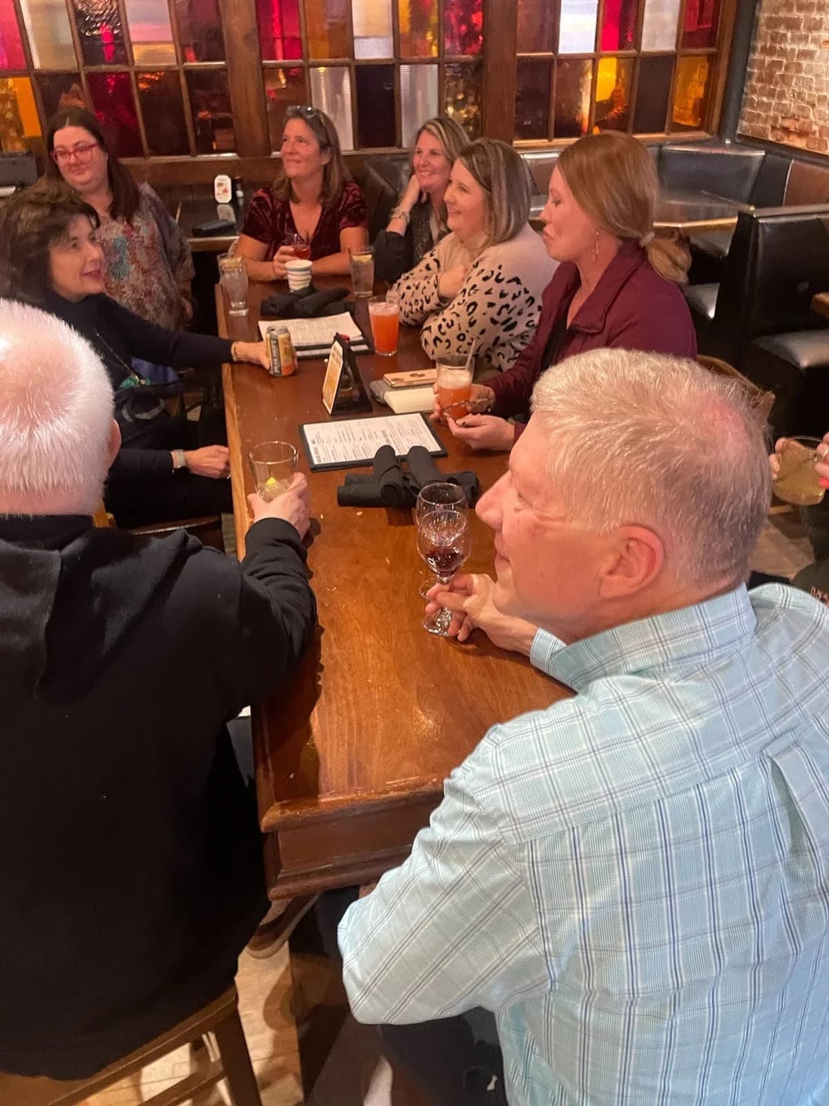 Team Christmas dinner celebration